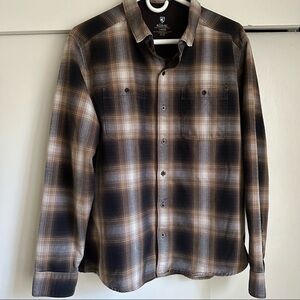 KUHL men’s plaid shirt